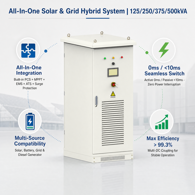 HAG2 All-in-One Solar System 125~500kVA